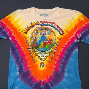 Grateful Dead “Dead & Company – The Final Tour” Tie-Dye T-Shirt (Raleigh, NC)